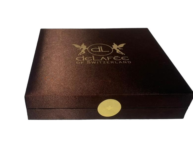 Gold Schokolade mit Schweizer Goldmünze